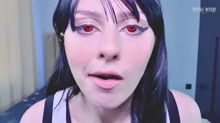 Teen in Cosplay Blows Balloons and Toys Herself to Orgasm