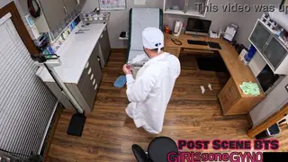 Virgin Examined by Doctor in Hospital Office