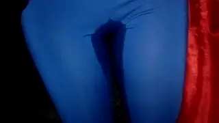 Woman Wets Lingerie During Outdoor Pissing Scene