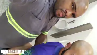 Hairy Latino Bear Takes Raw POV in Bathroom