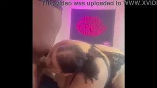 Curvy BBW Earns Messy Facial After Deep Throat