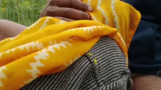 Curvy Indian Bhabhi Drains a Big Cock Outdoors