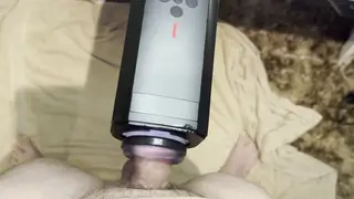 Hairy Bear Tests Hands-Free Toy in Bedroom POV