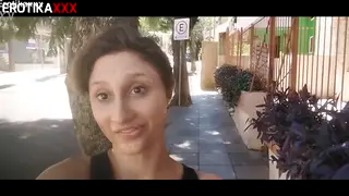 Blonde Latina with Tattoos Takes a Messy Facial After a Wet Blowjob