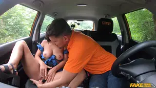 Spanish Brunette Rides Hard Until Her Big Tits Bounce Wildly