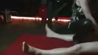 German Mistress Commands With White Latex Gloves