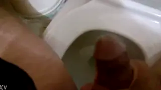 Amateur Guy Shows Off on Video Call