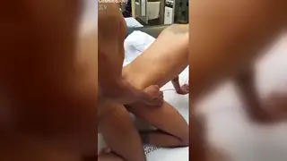 BBC Stretches Amateur Bottom in Interracial Hookup
