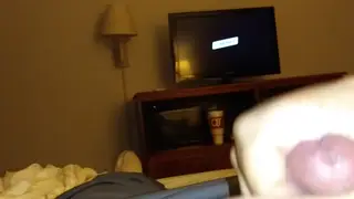 Guy Jerks Off Solo Until Thick Load Hits His Hand