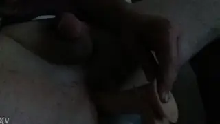 Solo Guy Rides a Thick Dildo for the Camera