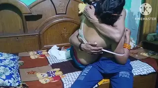 Indian Housewife Rims Her Husband Before Anal on Webcam