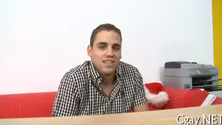 Muscular Amateur Flexes and Fucks in an Intense Home Clip