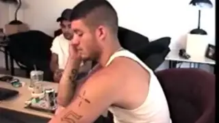 Amateur Straight Guys Stroke Their Hard Cocks