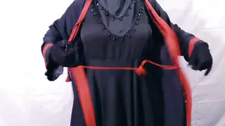 Busty MILF Sucks Cock With Husband Steps Away