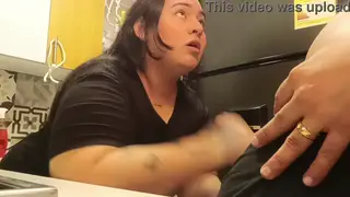 Cheating Wife Takes Stepson In Kitchen
