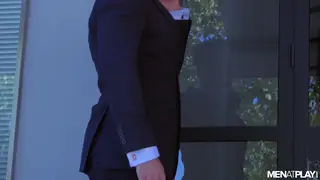 Muscular Office Hunk Rims Colleague Before Cumshot