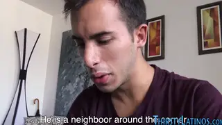 Latino Stud Sucks Multiple Cocks in POV Group Session