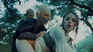 Busty Babe Takes Multiple Cocks in Wild Outdoor Gangbang