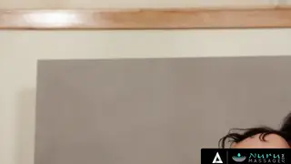 Petite Tattooed Woman Demonstrates Nuru Massage Techniques