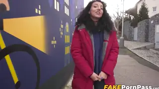 Busty Czech Teen Takes POV Cum in Mouth After Ride