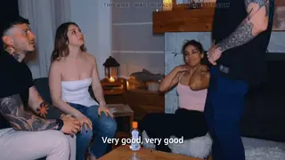 Swinger Couple Joins a Wild Club Orgy