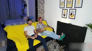 Brazilian Latino Takes Thick Cock Bareback