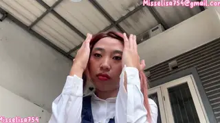 Japanese Teen Commands POV Worship and Takes a Facial