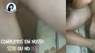 Cheating Wife Bent Over the Mattress Edge