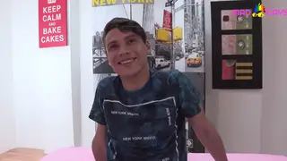 Venezuelan Stud Strokes His Thick Cock to Explosion
