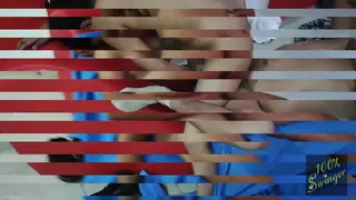 Latina Wife Takes Two Cocks While Husband Watches Cuckold Scene
