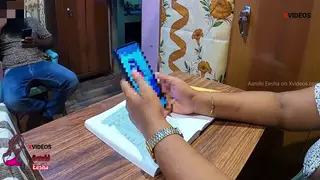 Indian Teacher Takes Student Deep on Classroom Desk