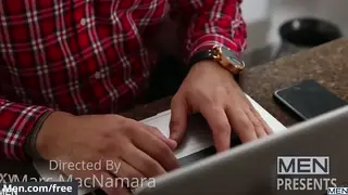 Hairy Hunks Rim and Fuck Over an Office Desk