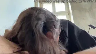 Petite Girlfriend Rides Muscular Boyfriend to Creampie