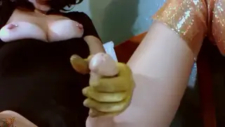 Busty MILF in Doctor Cosplay Teases Her Boyfriend