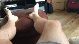 European Solo Star Strokes Uncut Cock to Climax
