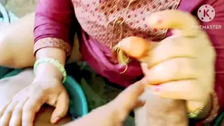 Curvy Indian Bhabhi Takes Anal in Bathroom Encounter