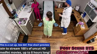 Petite Student Endures Anal Toy Exam in Medical Roleplay
