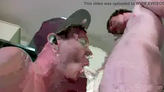 Mature Men Share Slow, Sensual Anal Session