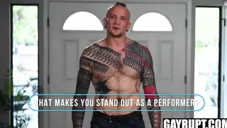 Nervous Twink Auditions With Blowjob and Doggystyle