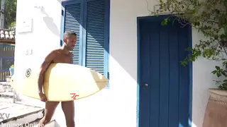 Latino Teen Takes Bareback Deepthroat Outdoors