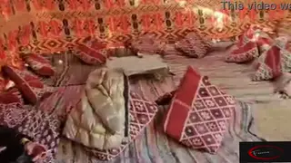 European Couple Fucks Outdoors on a Motorbike in the Desert