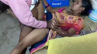 Busty Indian Village Wife Shares a 69 and Doggystyle