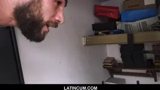 Stepdad Joins Latino Twink Couple for Outdoor Bareback Threesome