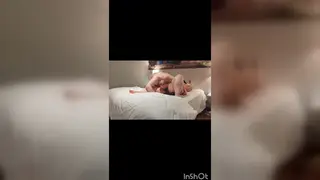 Curvy European MILF in Harness Takes Spanking and Hotel Sex