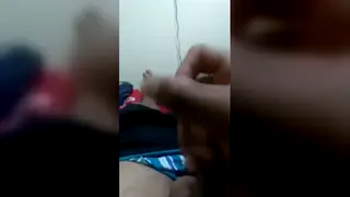 Military Man in Uniform Strokes Himself for Camera