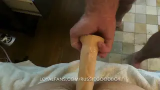 Hairy Stepdad Breeds and Rims Before Using Toys