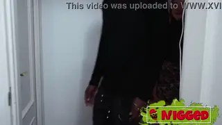 Redhead Latina Takes BBC in Rough Doggystyle