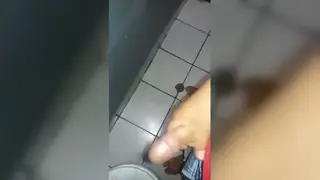 Solo Guy Strokes Himself to a Slow Release