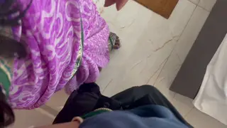 Indian Bhabhi Takes Standing Doggy and Missionary Creampie