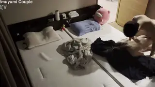 Japanese Couple Enjoys Slow Morning Lovemaking